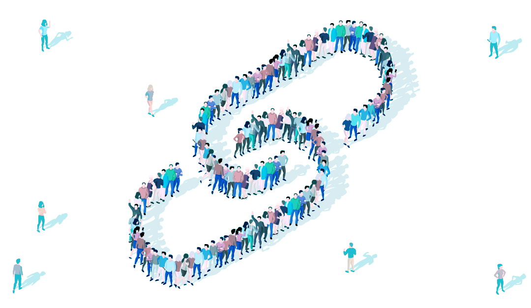 people-forming-a-chain