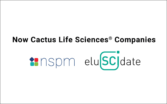 Cactus Life Sciences Announces the Acquisition of nspm and eluSCIdate